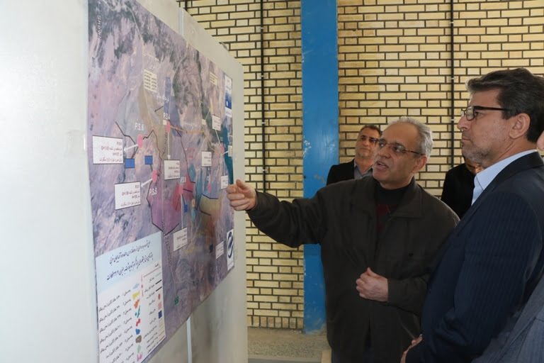 گزارش تصویری //بازدید استاندار آذربایجان غربی از پروژه احداث دو واحد پست فوق توزیع کرم آباد پلدشت توسط شرکت پارس ساختار