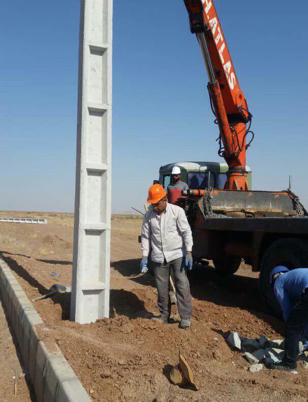 اجرای پروژه احداث شبکه توزیع برق شهرک صنعتی امید واقع در استان البرز (اشتهارد۲)