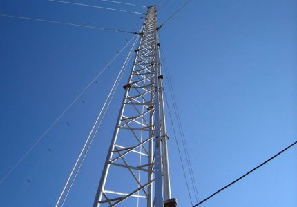 Barrier telecommunication masts