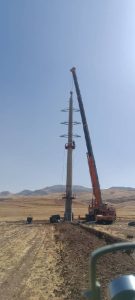 گزارش تصویری از ادامه عمليات احداث پروژه “خط انتقال ۶۳ کیلوولت دومداره حد فاصل پست های شاهد-سر فیروزآباد واقع در  کرمانشاه” به همت همکاران متخصص و تلاشگر شرکت پارس ساختار  📸ارسالی از همکار محترم آقای محسن ربیعی  💎پارس ساختار نماد تلاش و پویایی