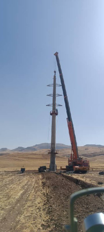 گزارش تصویری از ادامه عمليات احداث پروژه “خط انتقال ۶۳ کیلوولت دومداره حد فاصل پست های شاهد-سر فیروزآباد واقع در  کرمانشاه” به همت همکاران متخصص و تلاشگر شرکت پارس ساختار  📸ارسالی از همکار محترم آقای محسن ربیعی  💎پارس ساختار نماد تلاش و پویایی