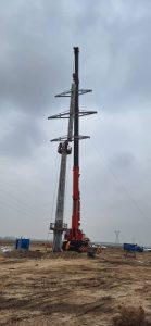 گزارش تصویری از ادامه عمليات احداث پروژه “فونداسيون، تهيه و نصب برج و سيم کشي خط دومداره دوسيمه ۱۳۲ كيلوولت پست آذر به پست بعثت تبریز” به همت همکاران متخصص و تلاشگر شرکت پارس ساختار   💎پارس ساختار نماد تلاش و پویایی