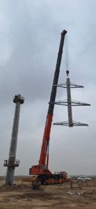 گزارش تصویری از ادامه عمليات احداث پروژه “فونداسيون، تهيه و نصب برج و سيم کشي خط دومداره دوسيمه ۱۳۲ كيلوولت پست آذر به پست بعثت تبریز” به همت همکاران متخصص و تلاشگر شرکت پارس ساختار   💎پارس ساختار نماد تلاش و پویایی