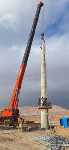 گزارش تصویری از ادامه عمليات احداث پروژه “فونداسيون، تهيه و نصب برج و سيم کشي خط دومداره دوسيمه ۱۳۲ كيلوولت پست آذر به پست بعثت تبریز” به همت همکاران متخصص و تلاشگر شرکت پارس ساختار   💎پارس ساختار نماد تلاش و پویایی