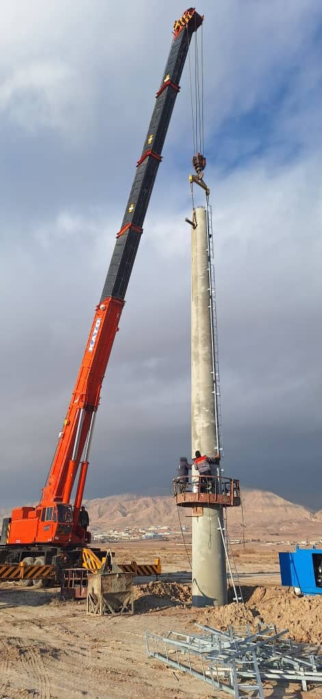 گزارش تصویری از ادامه عمليات احداث پروژه “فونداسيون، تهيه و نصب برج و سيم کشي خط دومداره دوسيمه ۱۳۲ كيلوولت پست آذر به پست بعثت تبریز” به همت همکاران متخصص و تلاشگر شرکت پارس ساختار   💎پارس ساختار نماد تلاش و پویایی