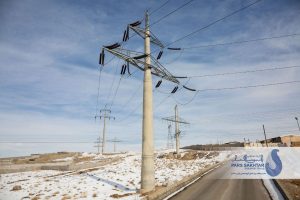 سری دوم گزارش تصویری در یک روز برفی از پروژه ماندگار « ۲۳۰ و ۱۳۲ کیلوولت پست والی تبریز به سردرود»  با استفاده از دکل های تک پایه خود ایستای بتنی پارس ساختار    💎پارس ساختار نماد تلاش و ایستایی